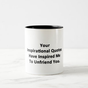 Tasse 2 Couleurs Vos citations inspirantes
