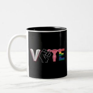 Tasse 2 Couleurs Voter Les Droits Féministes Des Livres Interdits L