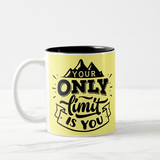 Tasse 2 Couleurs Votre seule limite est vous (Gauche)