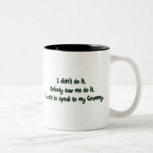 Tasse 2 Couleurs Voulez parler à Grammy