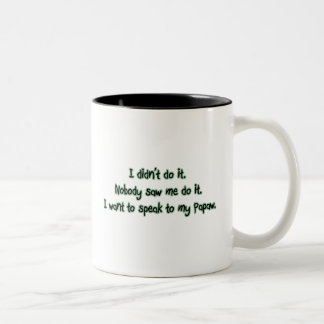 Tasse 2 Couleurs Voulez parler à la papaye