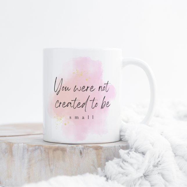 Tasse 2 Couleurs Vous Avez Objectif Motivationnel Pink SparkMug (Créateur téléchargé)