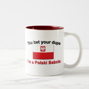 Tasse 2 Couleurs Vous avez parié votre Dupa… Babcia