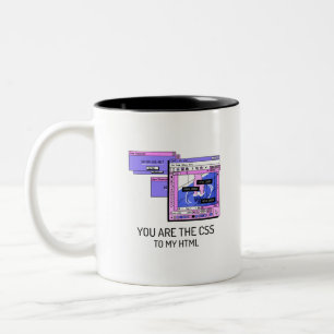 Tasse 2 Couleurs Vous êtes le CSS de mon HTML