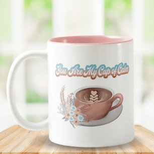Tasse 2 Couleurs Vous êtes mon café bohème calme