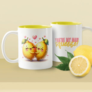 Tasse 2 Couleurs Vous êtes mon principal Squeeze Funny Lemons Love