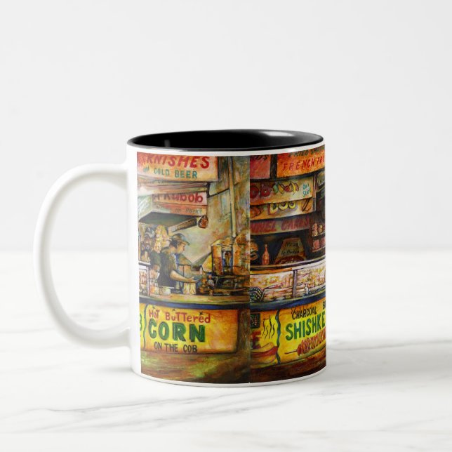 Tasse 2 Couleurs Vous ne pouvez pas rivaliser avec cela (Gauche)