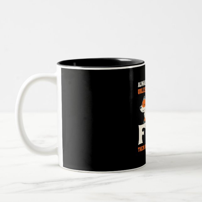 Tasse 2 Couleurs Vous Pouvez Être Un Renard (Gauche)