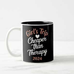 Tasse 2 Couleurs Voyage Fille 2024 Moins Cher que les Vacances de T