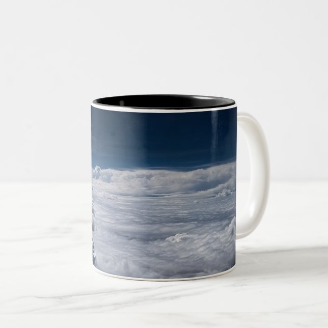 Tasse 2 Couleurs Voyage spatial (Devant droit)