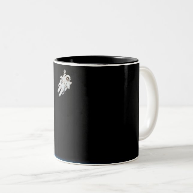 Tasse 2 Couleurs Voyage spatial (Devant droit)