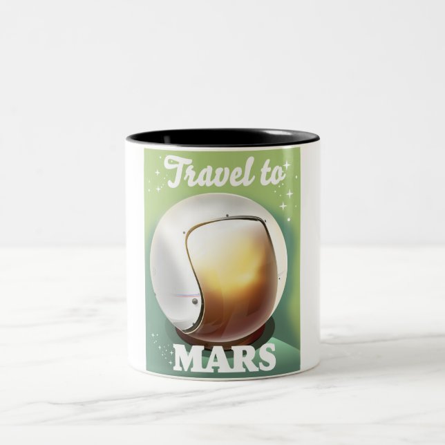 Tasse 2 Couleurs Voyage vers Mars (Centre)