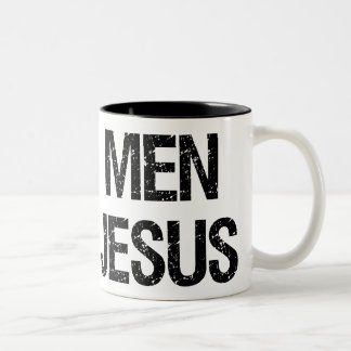 Tasse 2 Couleurs Vrai amour Jésus d'hommes
