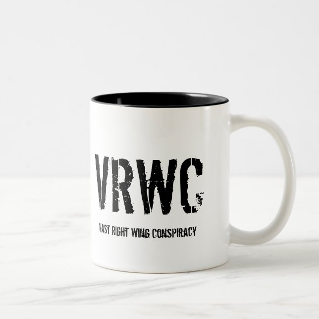 Tasse 2 Couleurs VRWC, vaste conspiration de droite (Droit)