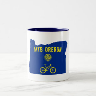 Tasse 2 Couleurs VTT Oregon