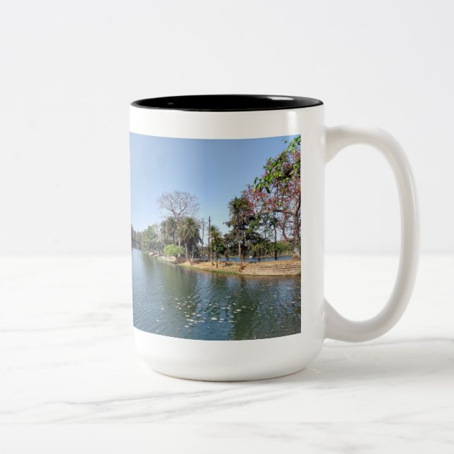 Tasse 2 Couleurs vue côté lac (Droit)