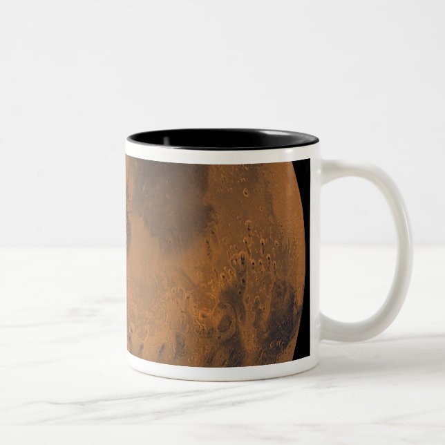 Tasse 2 Couleurs Vue couleur globale de Mars (Droit)
