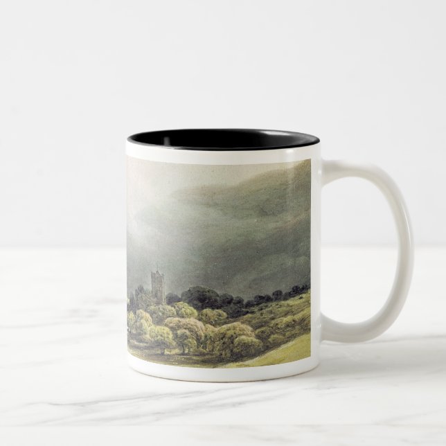Tasse 2 Couleurs Vue de château de Dunloe, Killarney, 1805 (Droit)