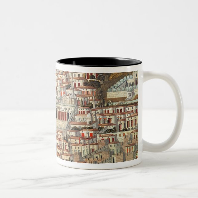 Tasse 2 Couleurs Vue de la ville de Damas (Droit)