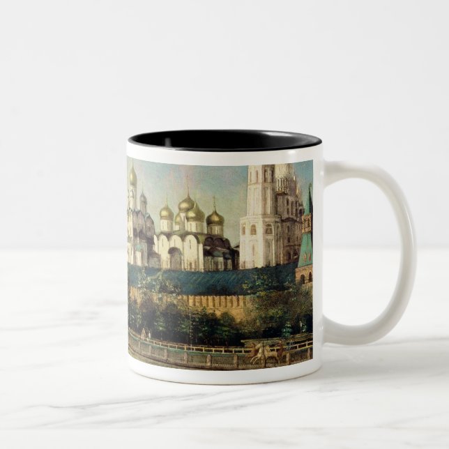 Tasse 2 Couleurs Vue de Moscou Kremlin du remblai (Droit)