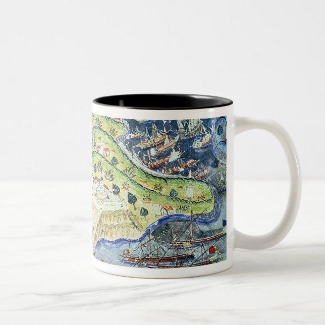 Tasse 2 Couleurs Vue de Nice, du 'Suleymanname (Droit)