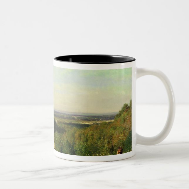 Tasse 2 Couleurs Vue des sommets de Suresnes (Droit)