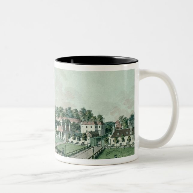 Tasse 2 Couleurs Vue du palais d'Augarten et du parc, Vienne (Droit)