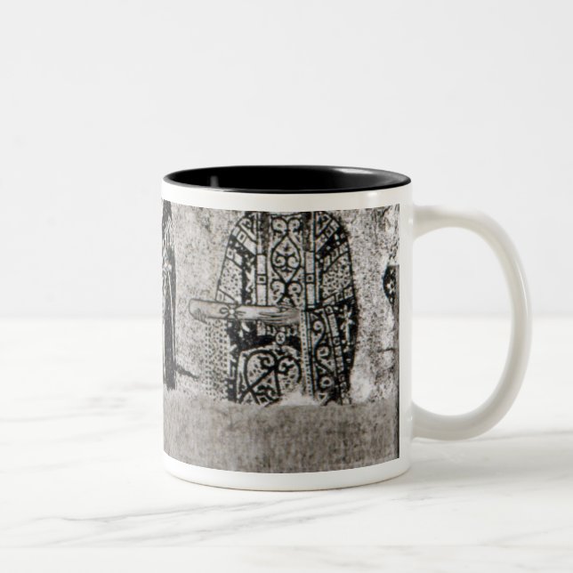 Tasse 2 Couleurs Vue générale du panneau de John (Droit)