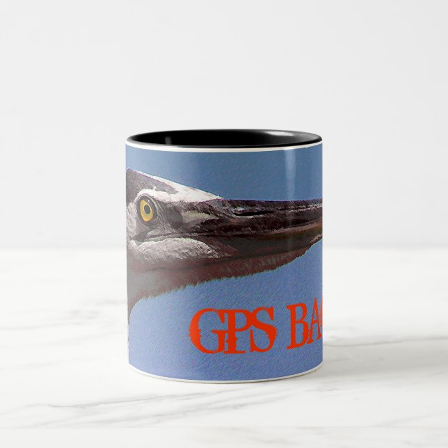 Tasse 2 Couleurs Vue oeil d'oiseau (Centre)