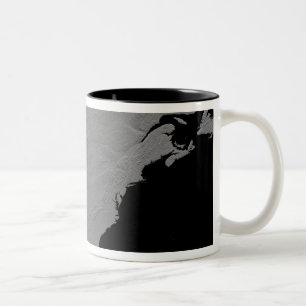 Tasse 2 Couleurs Vue stéréoscopique de l'Amérique du Nord 2