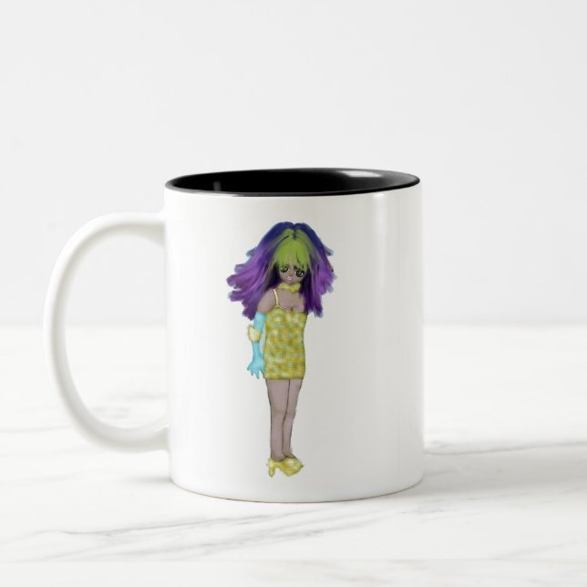 Tasse 2 Couleurs Vyla Glint – The Chromatic Wanderer (Gauche)