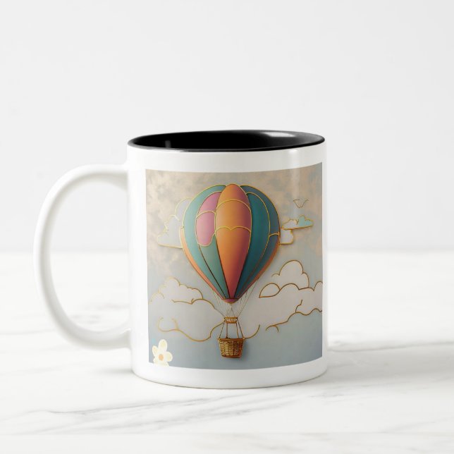Tasse 2 Couleurs "Wanderlust Aerials" (Gauche)