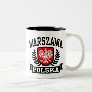 Tasse 2 Couleurs Warszawa Polska