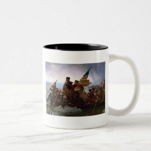Tasse 2 Couleurs Washington Crossing Delaware Art