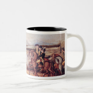 Tasse 2 Couleurs Washington passant en revue l'armée occidentale