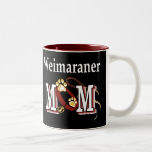 Tasse 2 Couleurs Weimaraner, les cadeaux de maman