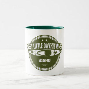 Tasse 2 Couleurs West Little Owyhee River Idaho Kayak