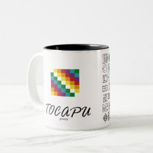 Tasse 2 Couleurs Whipala et Tocapu