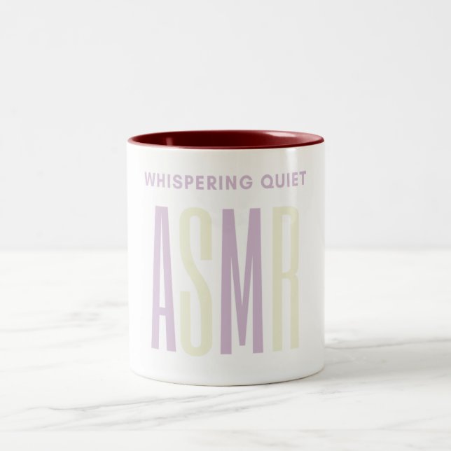 Tasse 2 Couleurs Whispering calme ASMR. (Centre)