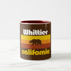 Tasse 2 Couleurs Whittier, Californie
