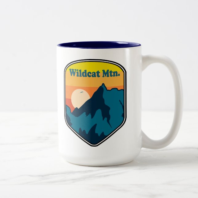Tasse 2 Couleurs Wildcat Mountain New Hampshire Sunrise (Droit)