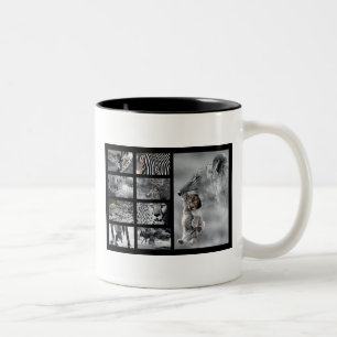 Tasse 2 Couleurs Wildlife Animals