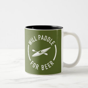 Tasse 2 Couleurs Will Paddle for Beer