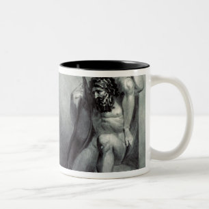 Tasse 2 Couleurs William Blake Tiriel, soutenu de nouveau au