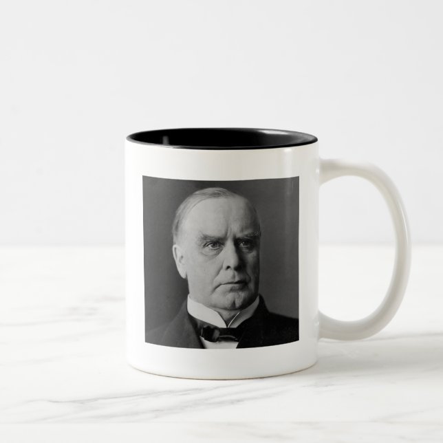 Tasse 2 Couleurs William Mckinley 25 (Droit)