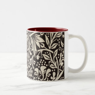 Tasse 2 Couleurs William Morris Daffodil Papier peint floral