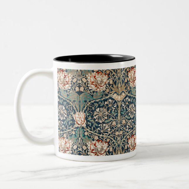 Tasse 2 Couleurs William Morris Honeysuckle  1876 (Gauche)