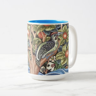 Tasse 2 Couleurs William Morris Tapisserie du Pic Vintage