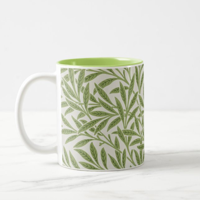 Tasse 2 Couleurs William Morris Willow motif (Gauche)