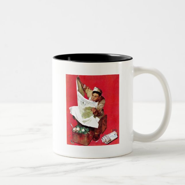 Tasse 2 Couleurs Willie Gillis sur K.P (Droit)